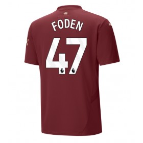 Manchester City Phil Foden #47 Tredje skjorte 2024-25 Kortermet